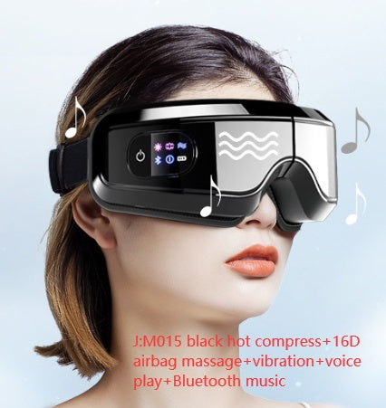Eye Massager Air Pressure Vibration Eye Protector Bluetooth Eye Massage Relax Migraines Relief Improve Sleep