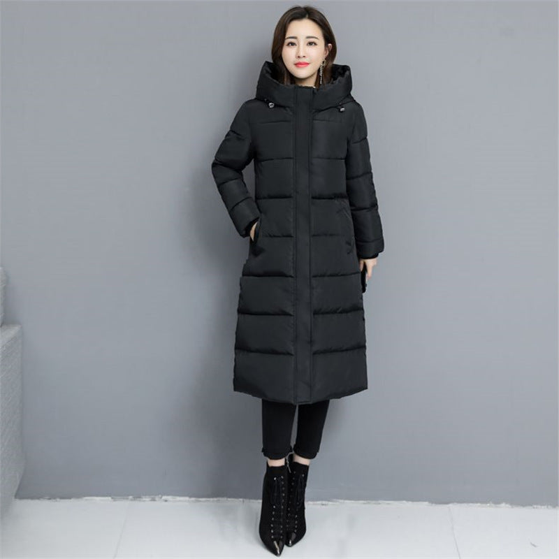 Women's Mid-length Down Coat Plus Size Thickened