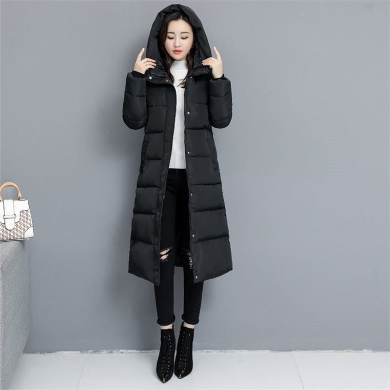 Women's Mid-length Down Coat Plus Size Thickened