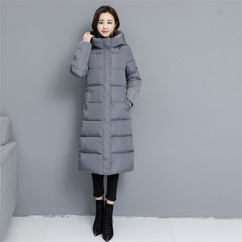 Women's Mid-length Down Coat Plus Size Thickened